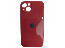                                 Чехол силикон-пластик iPhone 13 глянец с логотипом красный*