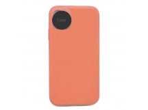                                 Чехол силикон-пластик iPhone XR глянец с логотипом оранжевый*