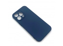 Чехол iPhone 13 Pro Microfiber Темно-Синий