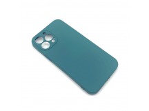 Чехол iPhone 13 Pro Max Microfiber Темно-Зеленый
