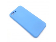 Чехол iPhone 7 Plus/8 Plus Microfiber Светло-Голубой
