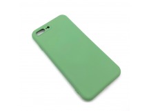 Чехол iPhone 7 Plus/8 Plus Microfiber Серо-Зеленый