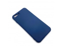 Чехол iPhone 7 Plus/8 Plus Microfiber Темно-Синий