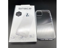 Чехол iPhone 11 Space акриловый  прозрачный в упаковке 