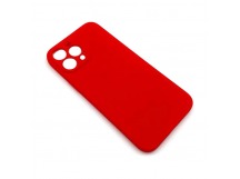 Чехол iPhone 13 Pro Max (Full Camera) Силикон Матовый Красный