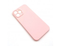 Чехол iPhone 13 Pro Max (Full Camera) Силикон Матовый Нежно-Розовый