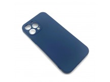 Чехол iPhone 13 Pro Max Microfiber Темно-Синий