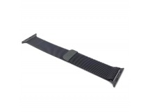 Ремешок для Apple Watch 38/40/41mm Milanese Loop №17 Black