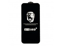 Защитное стекло iPhone 13 Mini (King Kong 10D+) тех упаковка Черное