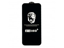 Защитное стекло iPhone 13 Pro Max (King Kong 10D+) тех упаковка Черное