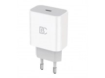 Сетевое зарядное устройство Type-C BC C60 (20W, PD) Белый