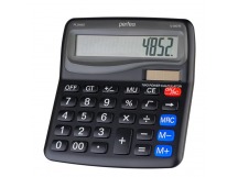 Калькулятор Perfeo  PF_B4852, бухгалтерский, 12-разр., черный