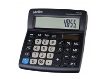 Калькулятор Perfeo  PF_B4855, бухгалтерский, 12-разр., черный