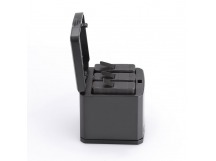 Зарядное устройство Telesin Куб на 3 аккумулятора для GoPro Hero 8 / 7 / 6 / 5