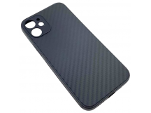 Чехол iPhone 12 Mini Carbon Карбон Черный