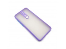 Чехол Xiaomi Redmi Note 8 Pro (2019) Противоударный Матовый Светло-Фиолетовый
