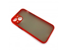 Чехол iPhone 13 Mini Противоударный Матовый Красный