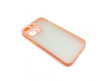 Чехол iPhone 13 Pro Противоударный Матовый Розовый Песок