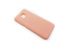 Чехол Xiaomi Redmi Note 9 Pro/9S (2020) Силикон Матовый Розовый Песок