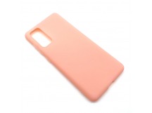 Чехол Samsung S20FE (2020) Силикон Матовый Розовый Песок