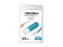Флеш-накопитель USB 64GB OltraMax 230 стальной синий