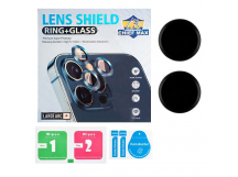 Защитное стекло линзы камеры для iPhone 13/13 mini (комплект 2 шт.) Черный