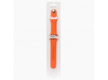 Ремешок - ApW для "Apple Watch 38/40/41 mm" Sport Band (L) (orange) (79535)