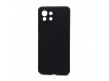 Чехол-накладка Silicone Case NEW ERA для Xiaomi 11 Lite черный