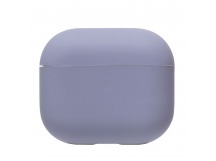 Чехол - силиконовый тонкий для кейса AirPods (3-го поколения) (violet)