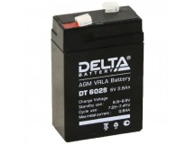Аккумулятор  6V,  2.8 Ah DT 6028 "Delta"