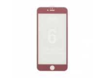 Защитное стекло 4D для Apple iPhone 6 Plus/6S Plus розовое