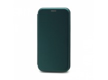 Чехол-книжка BF модельный (силикон/кожа) для Apple iPhone 13 Pro Max/6.7 зелёный