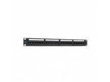 Патч-панель Lanmaster (TWT-PP24UTP ) 19" 1U 24xRJ45 кат.5e UTP, шт