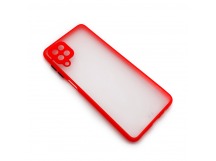 Чехол Samsung A12/M12 (2020) Bubble New тонкий Красный