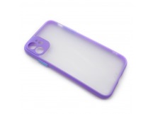 Чехол-накладка для iPhone 11 Bubble New тонкий Светло-Фиолетовый