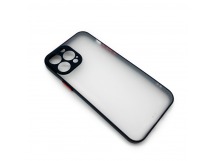 Чехол iPhone 13 Pro Max Bubble New тонкий Черный