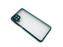 Чехол Samsung A12/M12 (2020) Bubble New тонкий Темно-Зеленый