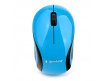 Мышь компьютерная беспроводная "Gembird" MUSW-610, 3кнопки, 2,4ГГц, 1200DPI, синий