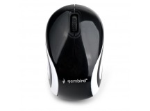 Мышь компьютерная беспроводная "Gembird" MUSW-610, 3кнопки, 2,4ГГц, 1200DPI, чёрный