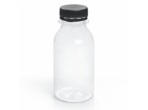 Бутылка ПЭТ 0,25л D38мм цилиндр/проз с винтовой крышкой 1/100шт