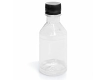Бутылка ПЭТ 0,25л D28мм цилиндр/проз с винтовой крышкой 1/100шт