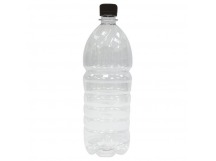 Бутылка ПЭТ 1,5л D28мм цилиндр/проз с винтовой крышкой 1/54шт