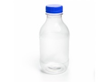 Бутылка ПЭТ 0,5л D38мм молоко/проз с винтовой крышкой 1/50шт