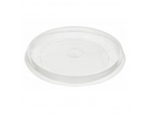 Крышка для контейнера под суп 500мл (LK2 и K2-Kr) пластик круг/белый матовый E-LK2H000-0 1/50/500шт