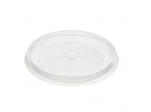 Крышка для контейнера под суп 500мл D98 пластик ПП круг/прозрачная 1/45/540шт