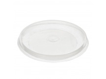 Крышка для контейнера под суп 500мл D98 пластик ПП круг/прозрачная 1/45/540шт
