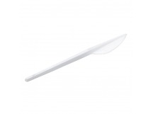 Нож пластиковый 165мм (200шт) ПС белый 1/200/4000шт