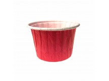 Форма бумажная МАФФИН D50*H40мм (100шт) красная-белая для кекса 1/100/3000шт
