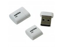 Флеш-накопитель USB 8GB Smart Buy Lara белый