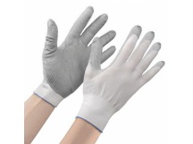 Перчатки рабочие (1 пара) нейлоновые белые с нитриловым обливом 1/12/300шт